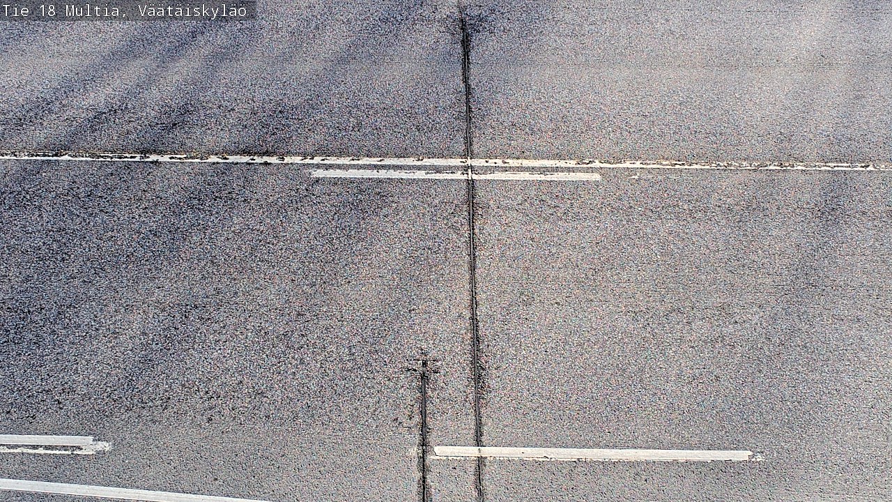 Weather Camera Image Väg 18 Multia, Väätäiskylä, Multia, Keski-Suomi