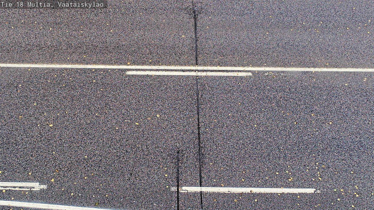 Weather Camera Image Road 18 Multia, Väätäiskylä, Multia, Keski-Suomi
