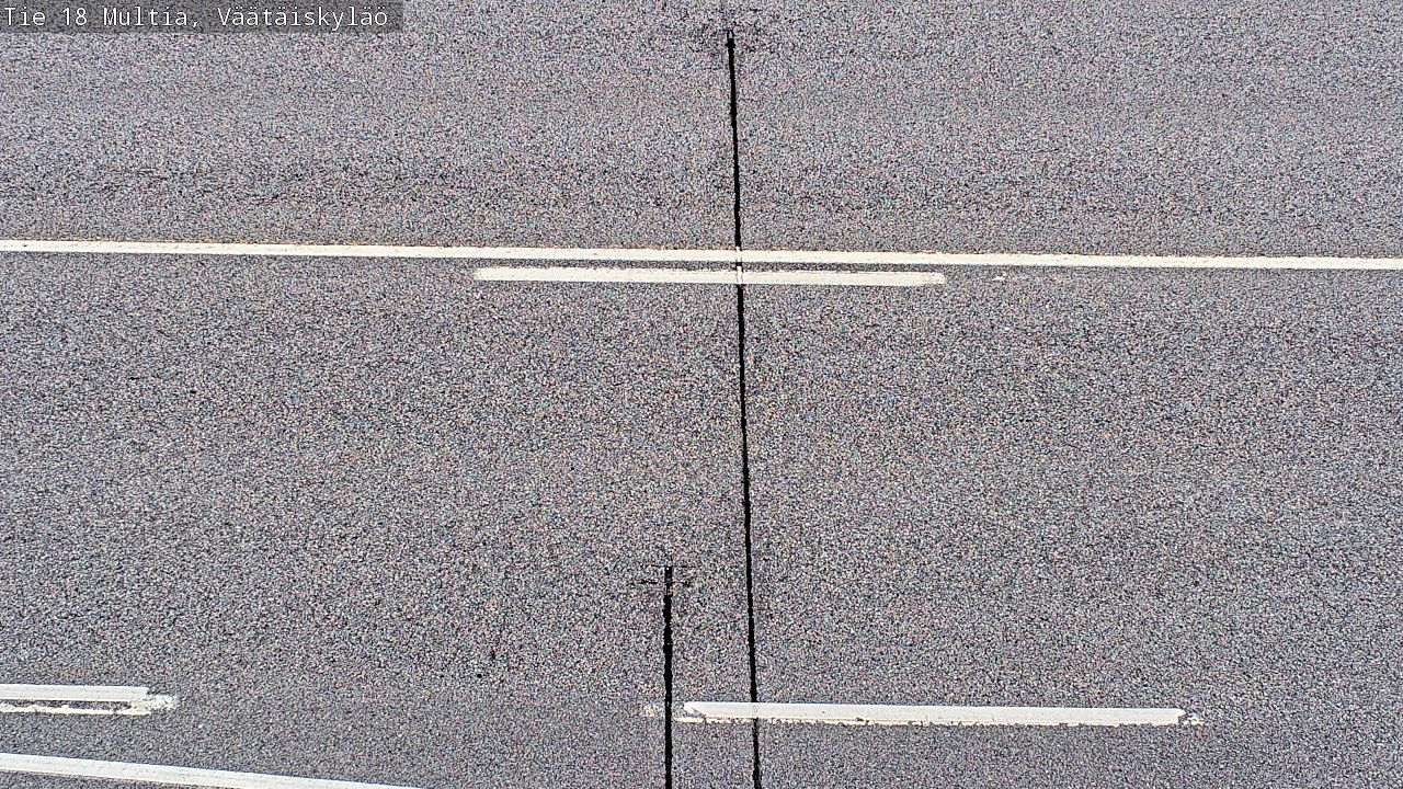 Weather Camera Image Road 18 Multia, Väätäiskylä, Multia, Keski-Suomi