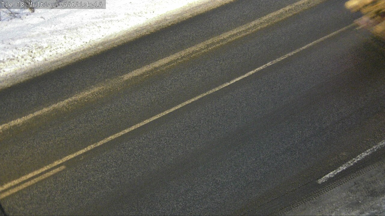Weather Camera Image Väg 18 Multia, Väätäiskylä, Multia, Keski-Suomi