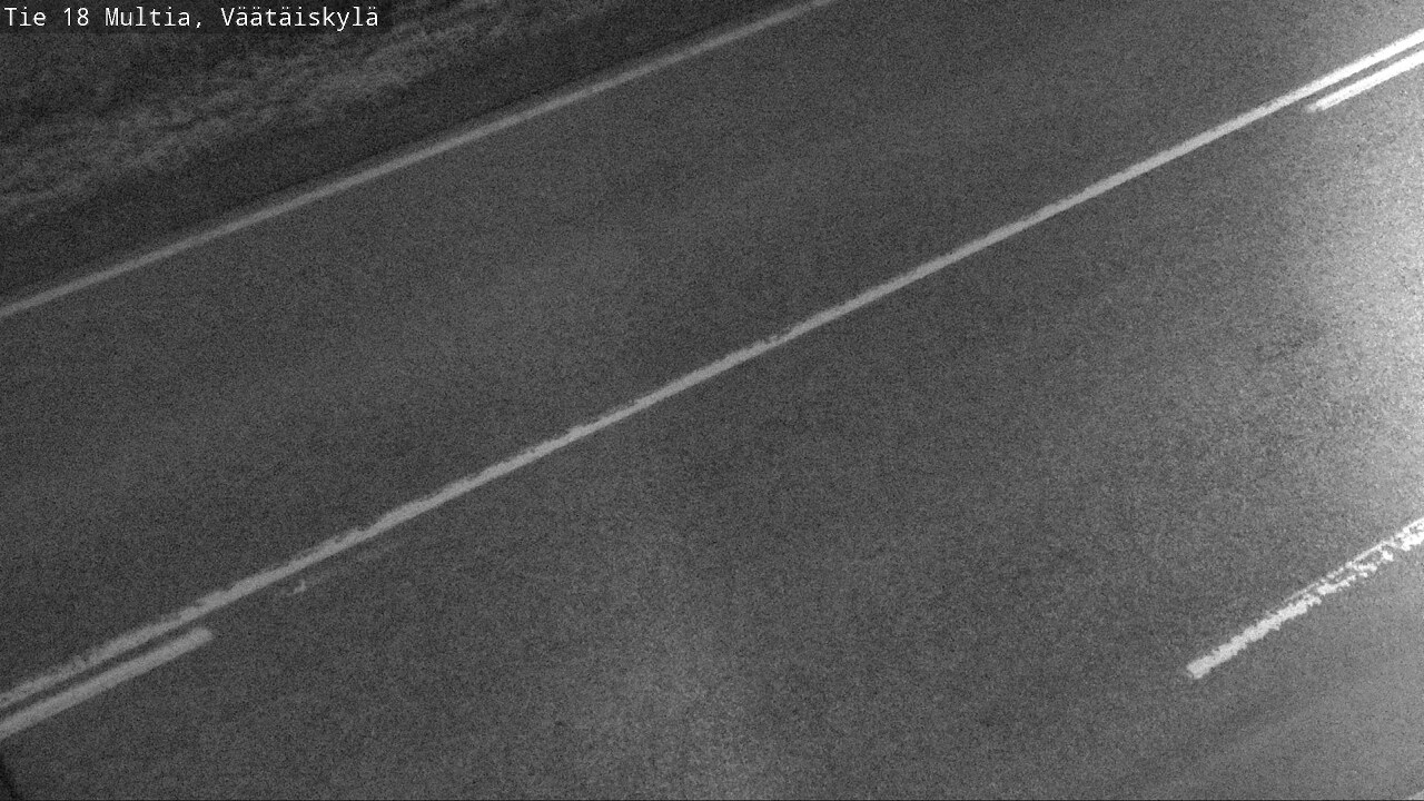 Weather Camera Image Väg 18 Multia, Väätäiskylä, Multia, Keski-Suomi