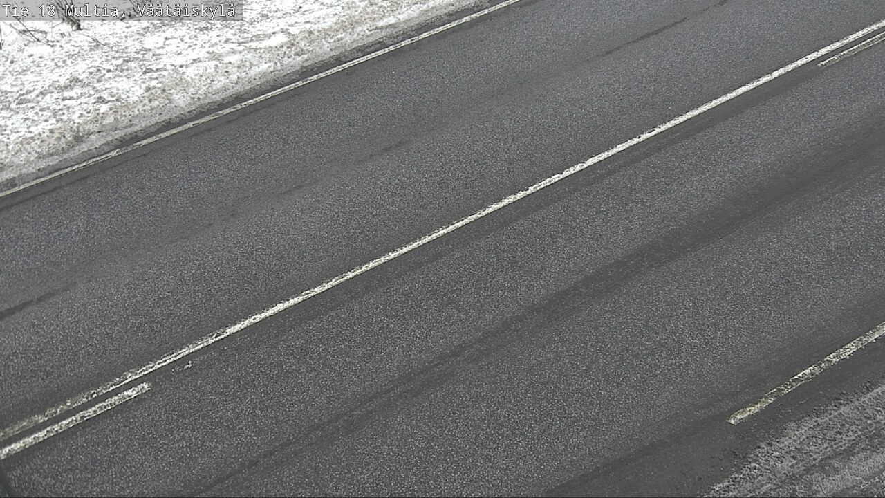 Weather Camera Image Väg 18 Multia, Väätäiskylä, Multia, Keski-Suomi