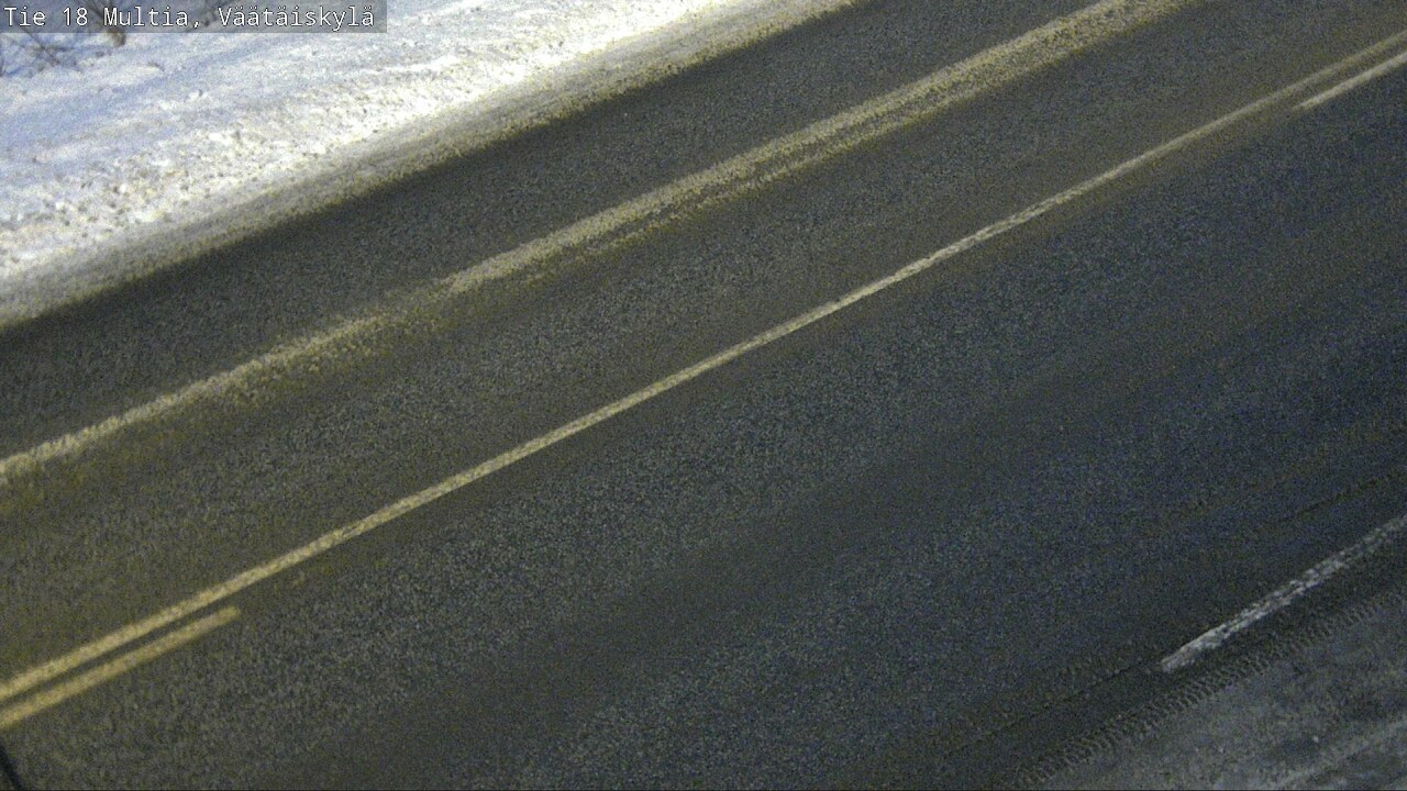 Weather Camera Image Väg 18 Multia, Väätäiskylä, Multia, Keski-Suomi