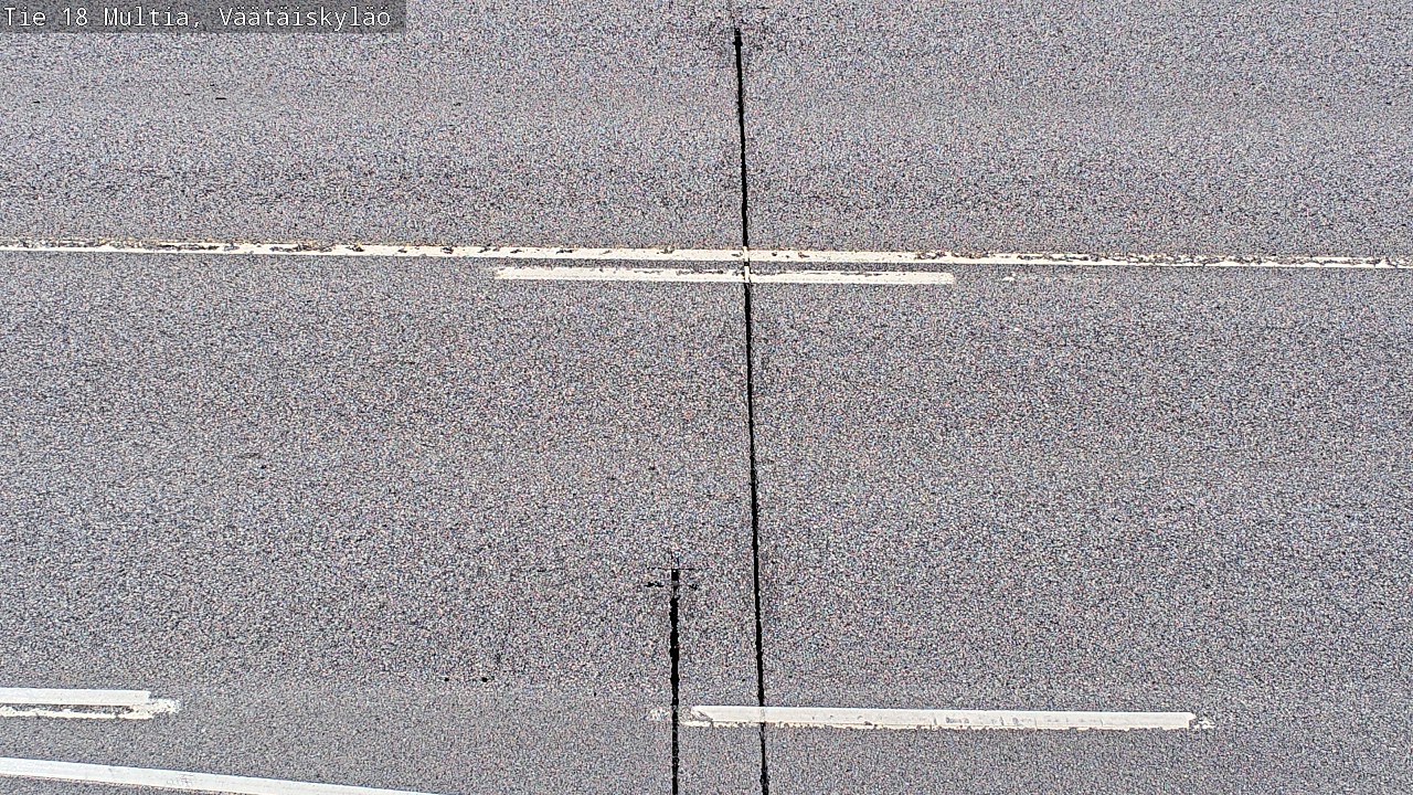 Weather Camera Image Väg 18 Multia, Väätäiskylä, Multia, Keski-Suomi