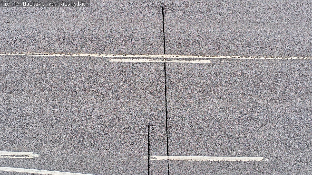 Weather Camera Image Väg 18 Multia, Väätäiskylä, Multia, Keski-Suomi
