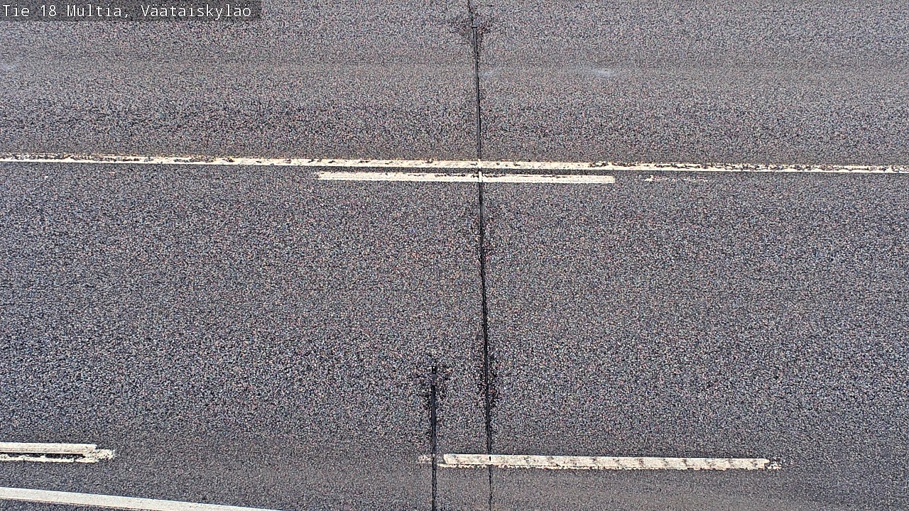 Weather Camera Image Road 18 Multia, Väätäiskylä, Multia, Keski-Suomi