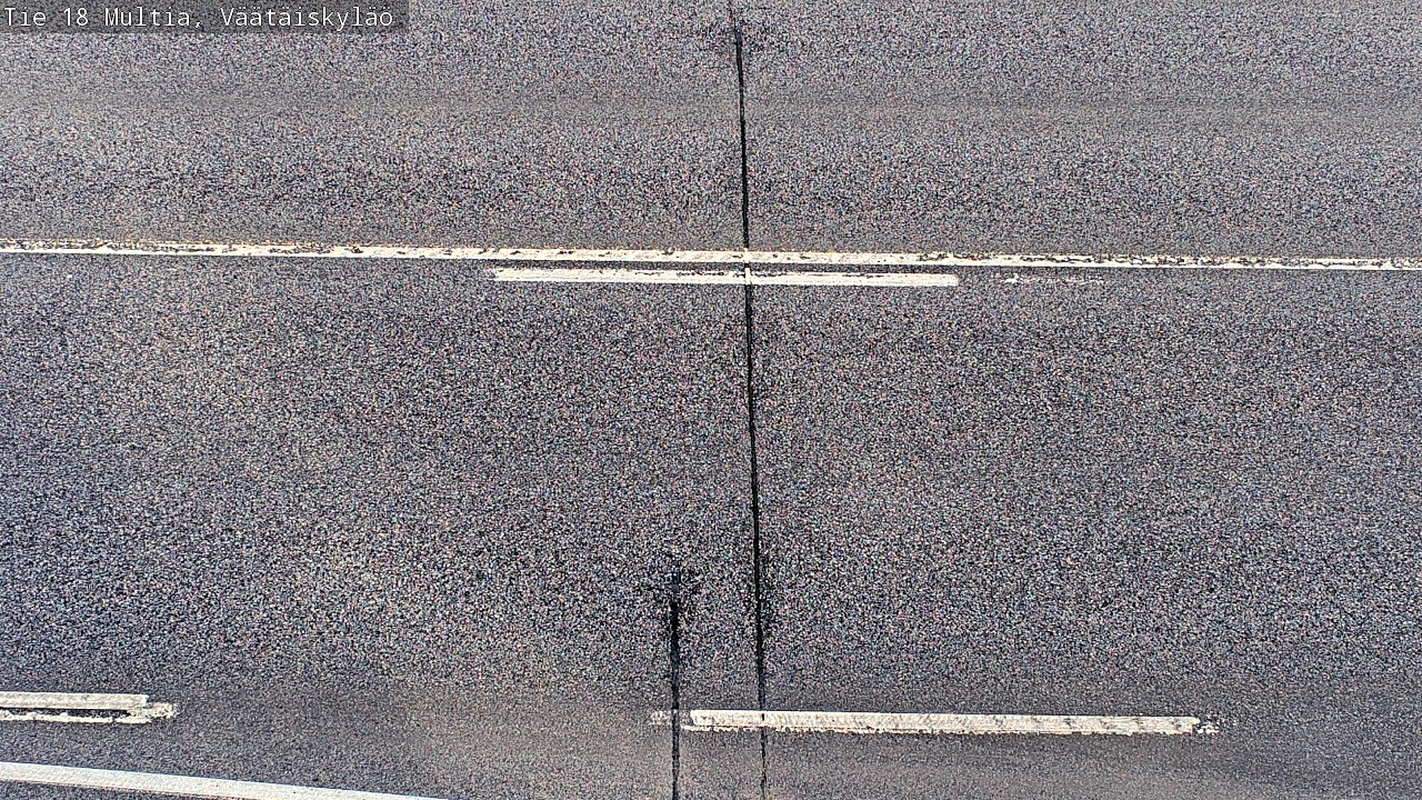 Weather Camera Image Road 18 Multia, Väätäiskylä, Multia, Keski-Suomi