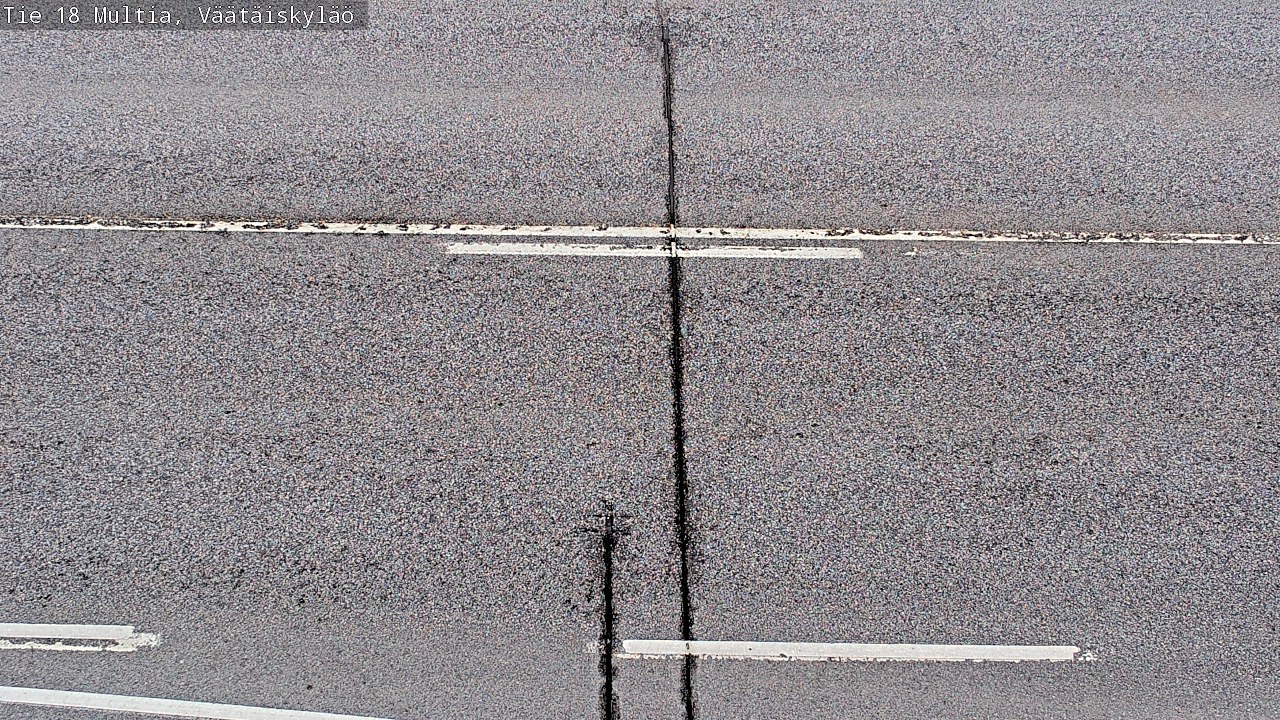 Weather Camera Image Road 18 Multia, Väätäiskylä, Multia, Keski-Suomi