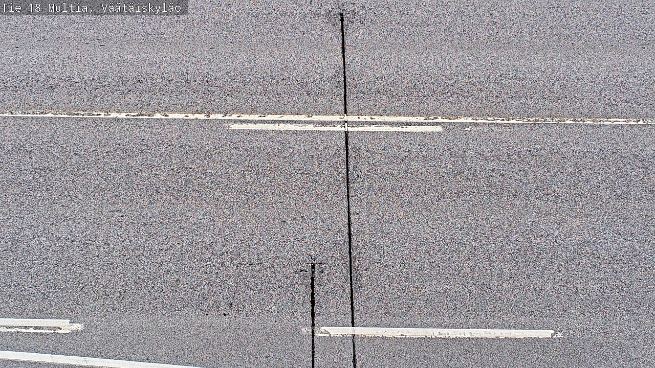 Weather Camera Image Väg 18 Multia, Väätäiskylä, Multia, Keski-Suomi