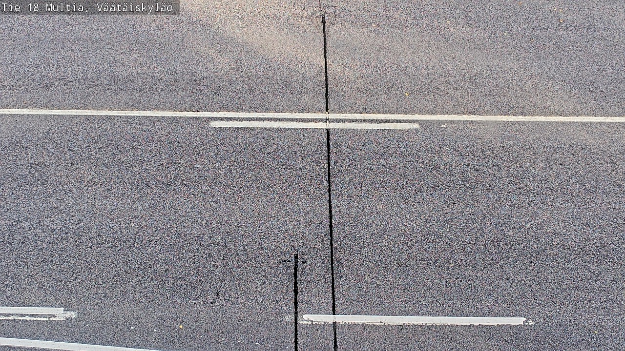Weather Camera Image Road 18 Multia, Väätäiskylä, Multia, Keski-Suomi