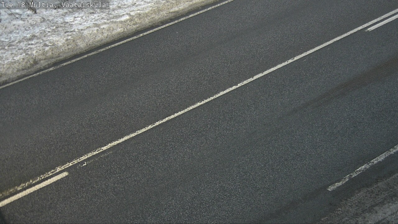 Weather Camera Image Road 18 Multia, Väätäiskylä, Multia, Keski-Suomi