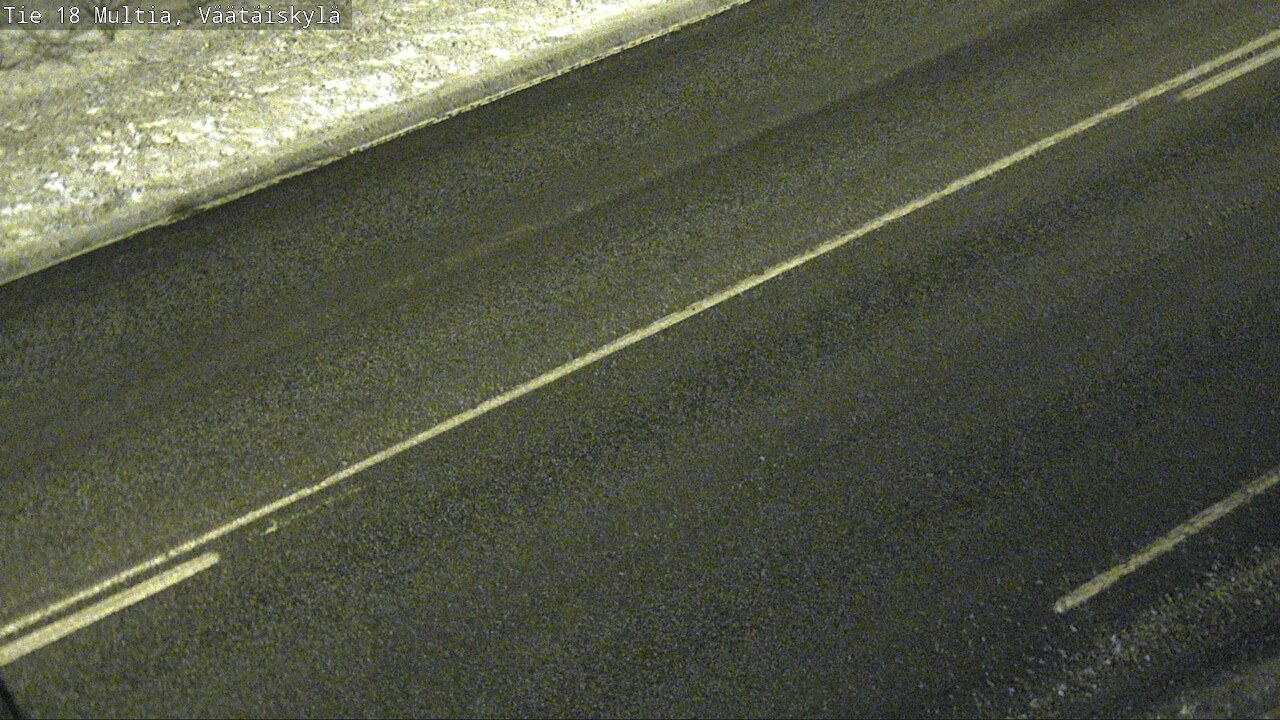 Weather Camera Image Väg 18 Multia, Väätäiskylä, Multia, Keski-Suomi
