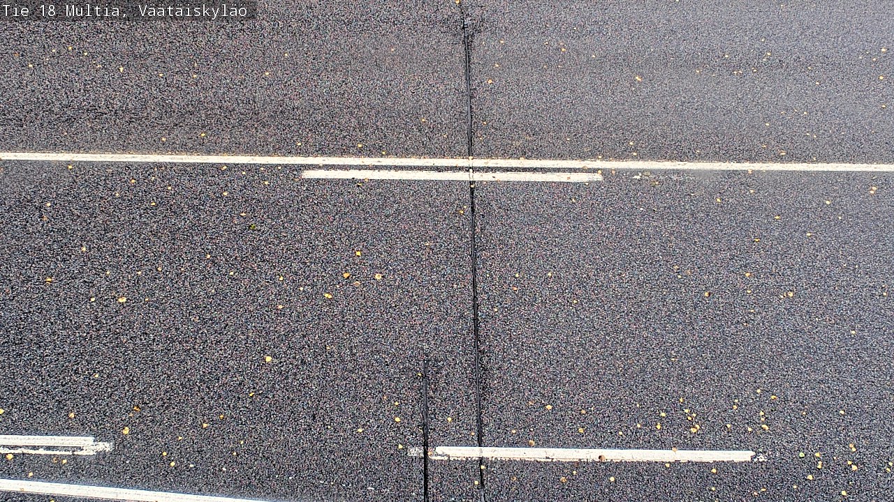 Weather Camera Image Road 18 Multia, Väätäiskylä, Multia, Keski-Suomi