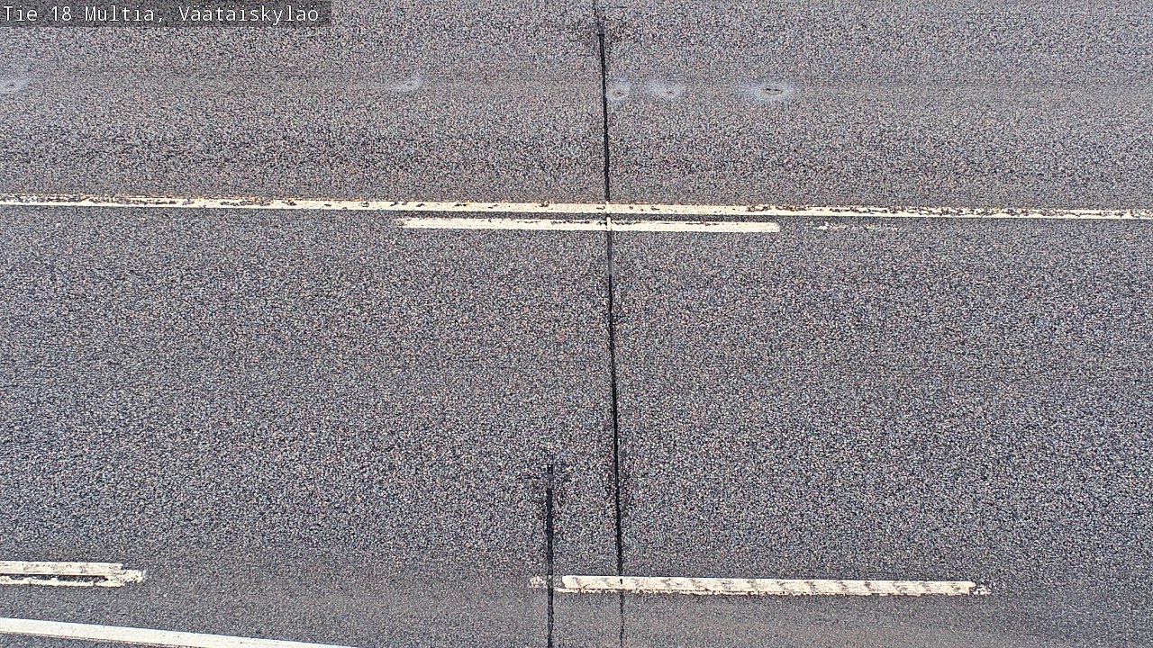 Weather Camera Image Road 18 Multia, Väätäiskylä, Multia, Keski-Suomi