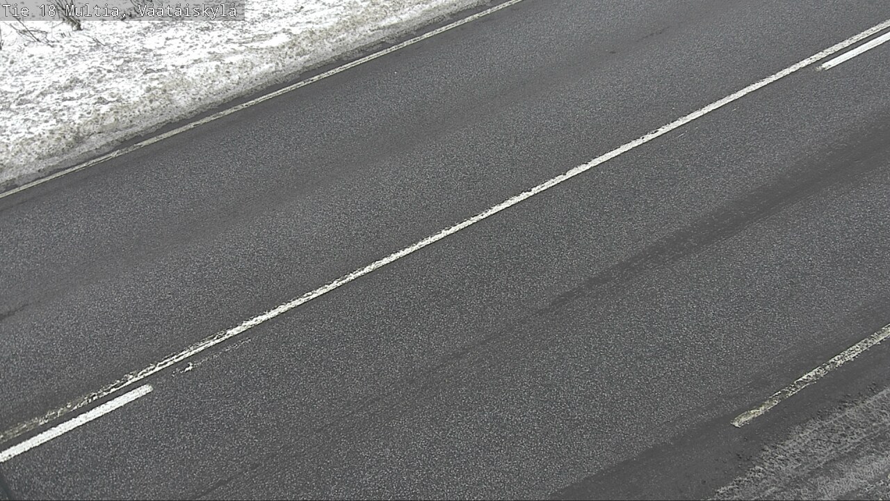 Weather Camera Image Väg 18 Multia, Väätäiskylä, Multia, Keski-Suomi