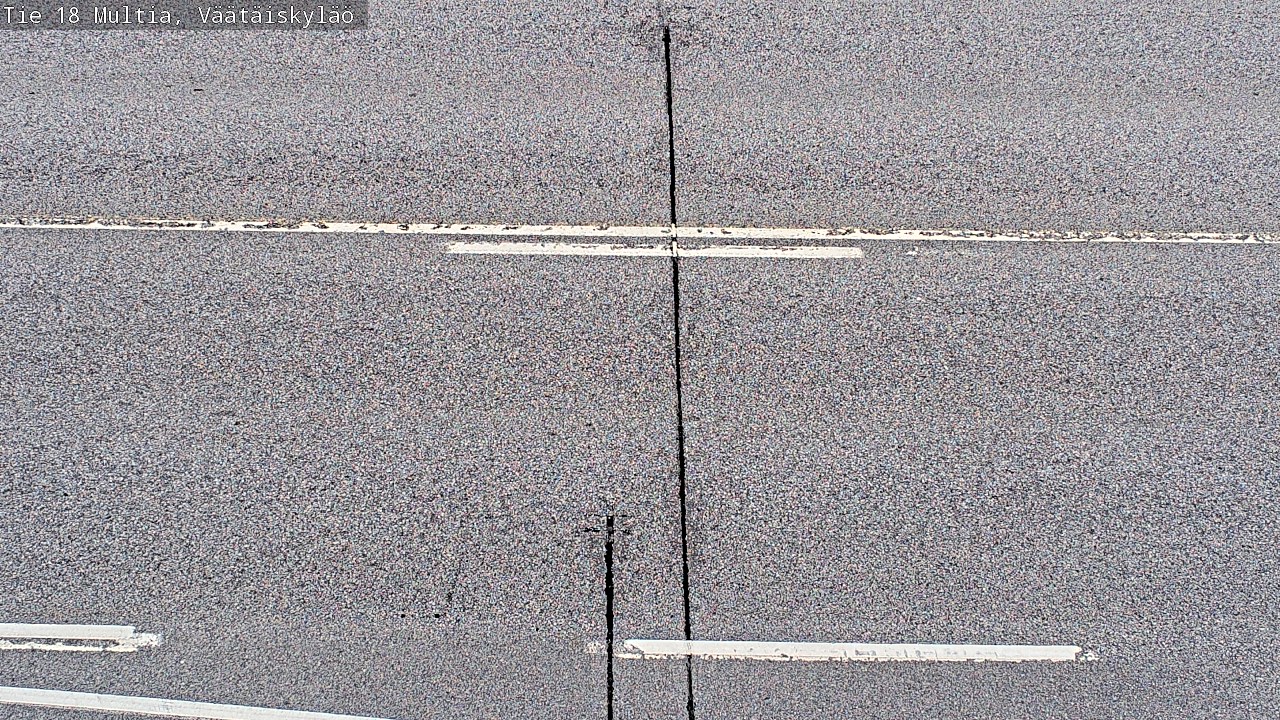 Weather Camera Image Väg 18 Multia, Väätäiskylä, Multia, Keski-Suomi