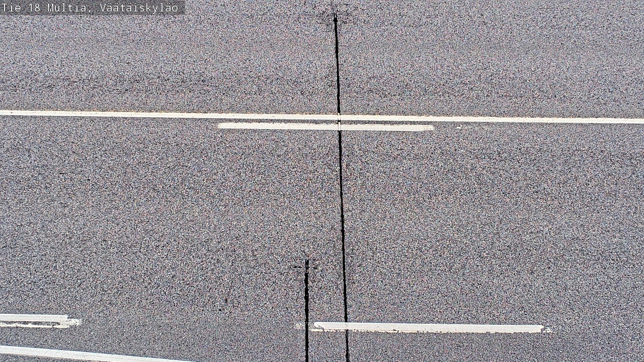 Weather Camera Image Road 18 Multia, Väätäiskylä, Multia, Keski-Suomi