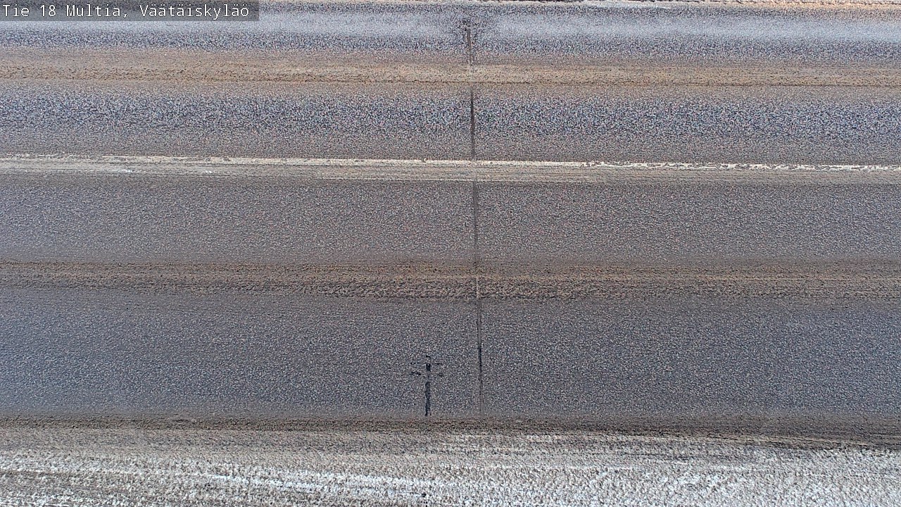 Weather Camera Image Road 18 Multia, Väätäiskylä, Multia, Keski-Suomi