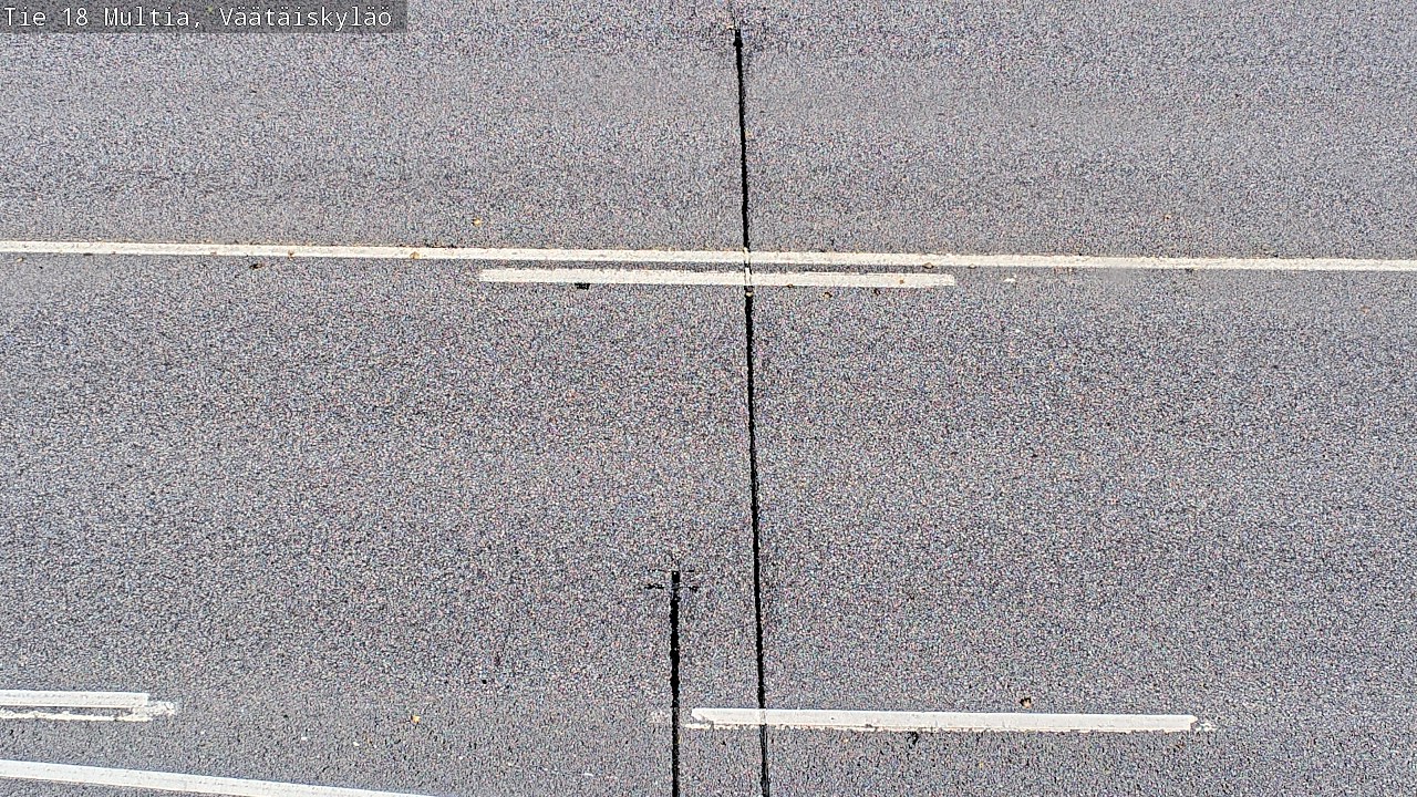 Weather Camera Image Road 18 Multia, Väätäiskylä, Multia, Keski-Suomi