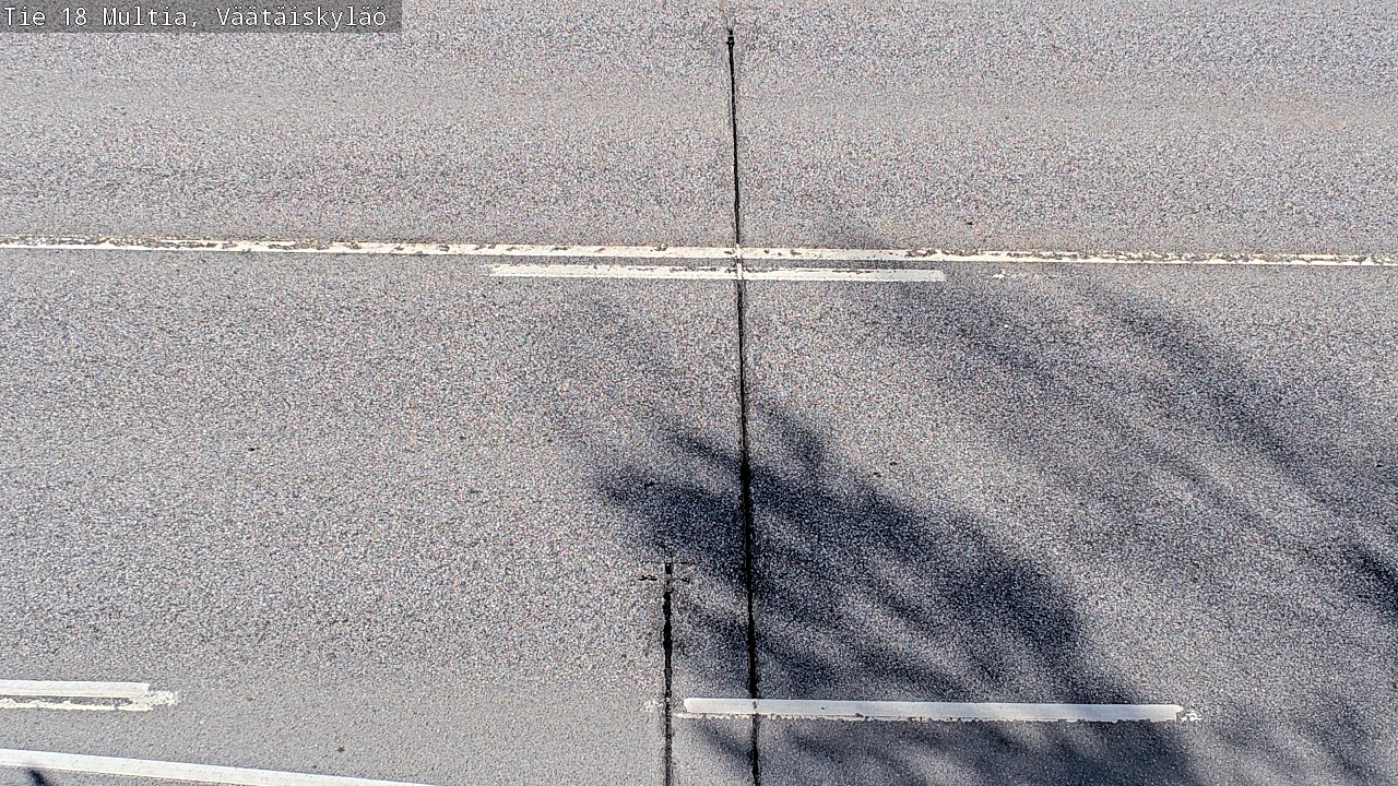 Weather Camera Image Väg 18 Multia, Väätäiskylä, Multia, Keski-Suomi
