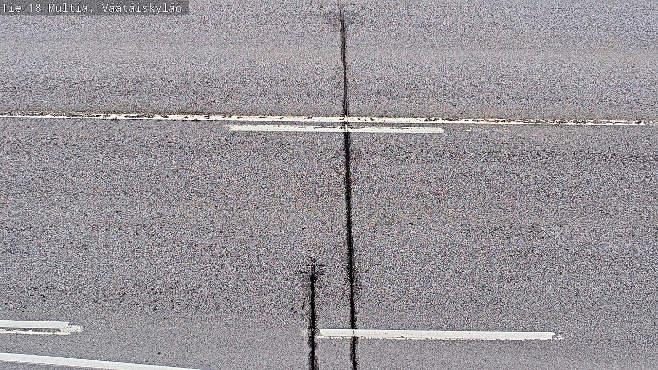 Weather Camera Image Road 18 Multia, Väätäiskylä, Multia, Keski-Suomi