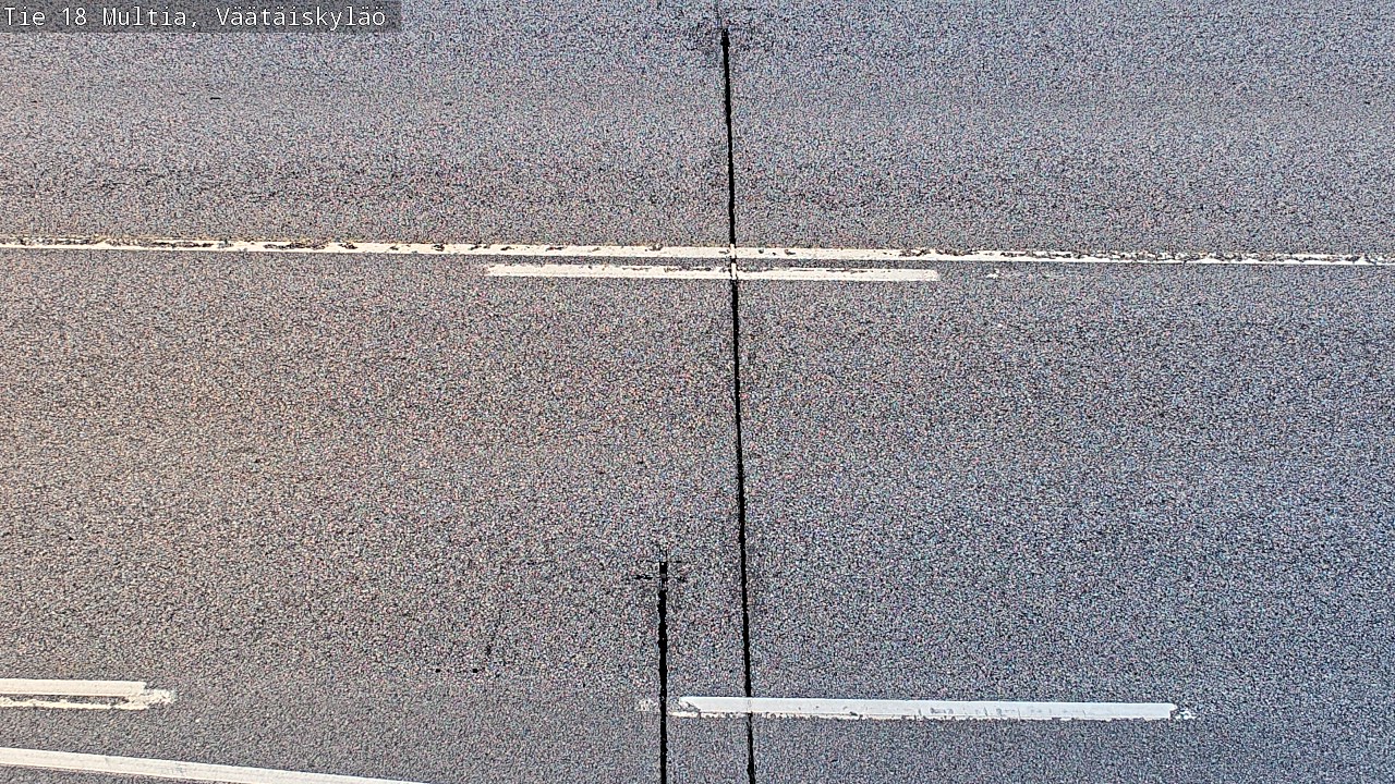 Weather Camera Image Väg 18 Multia, Väätäiskylä, Multia, Keski-Suomi