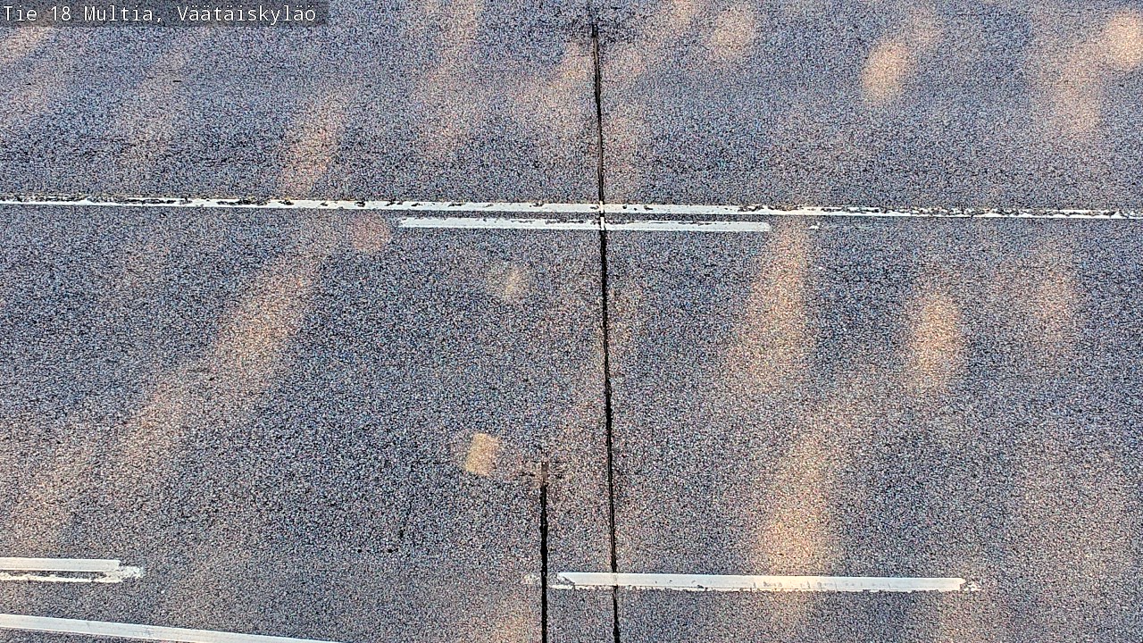Weather Camera Image Väg 18 Multia, Väätäiskylä, Multia, Keski-Suomi