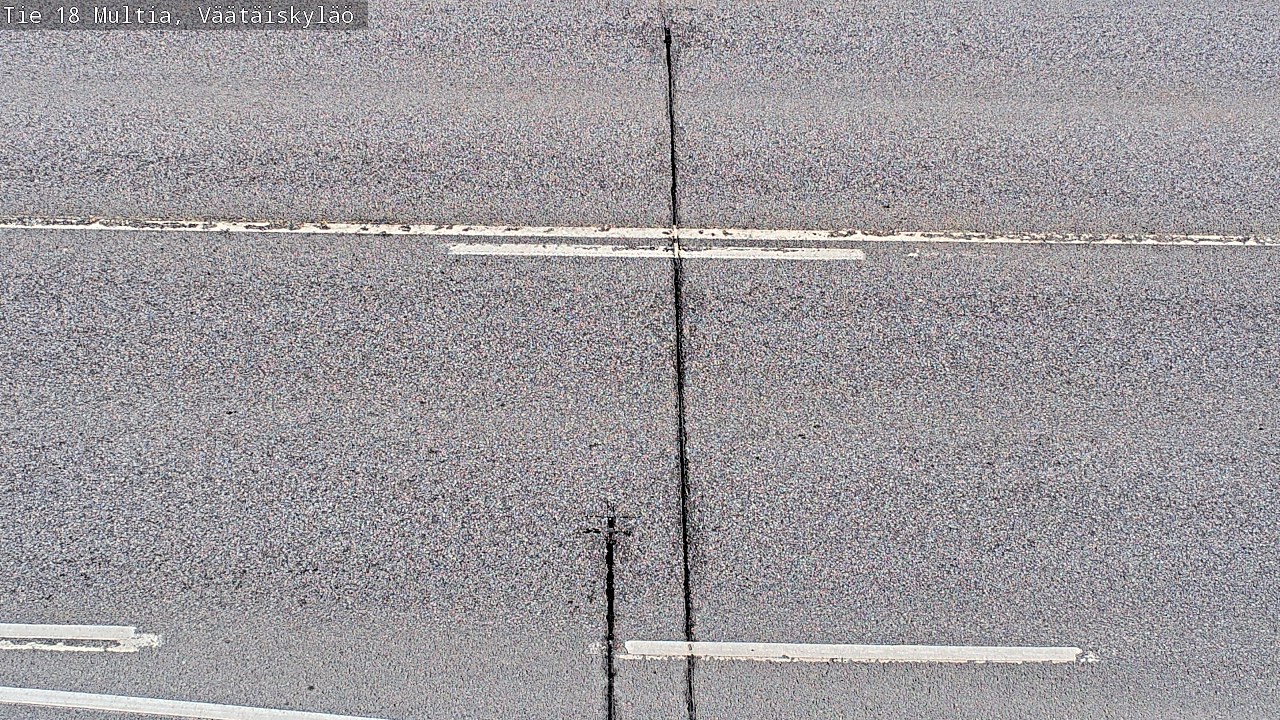Weather Camera Image Väg 18 Multia, Väätäiskylä, Multia, Keski-Suomi