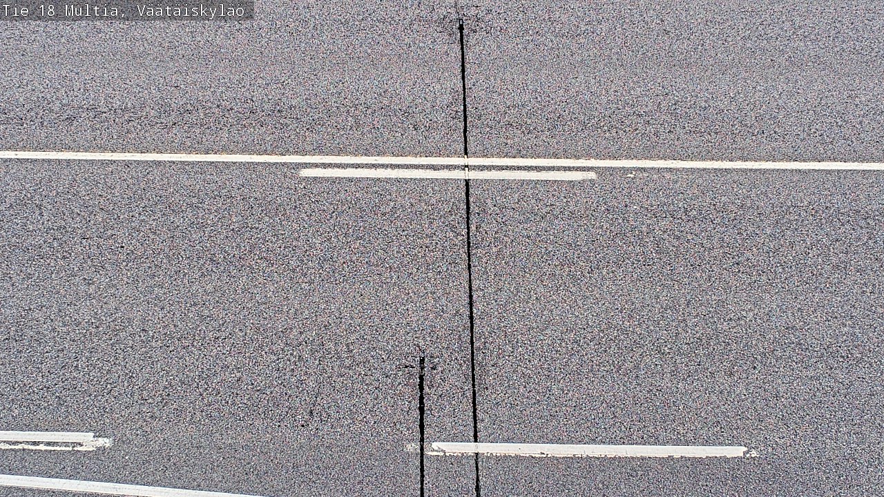 Weather Camera Image Road 18 Multia, Väätäiskylä, Multia, Keski-Suomi