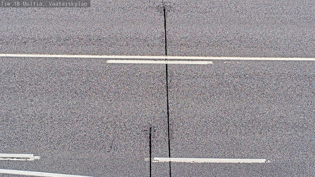 Weather Camera Image Road 18 Multia, Väätäiskylä, Multia, Keski-Suomi