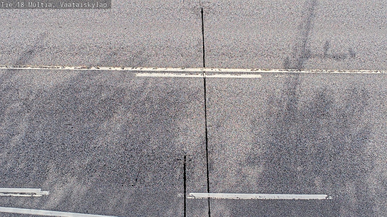 Weather Camera Image Väg 18 Multia, Väätäiskylä, Multia, Keski-Suomi