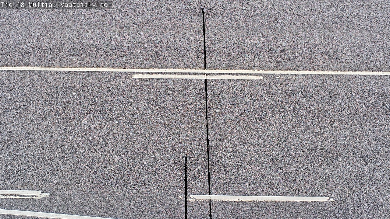 Weather Camera Image Road 18 Multia, Väätäiskylä, Multia, Keski-Suomi