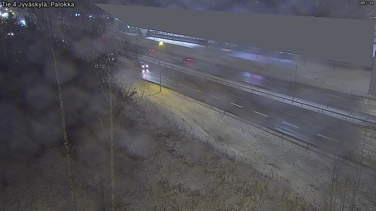 Weather Camera Image Väg 4 Jyväskylä, Palokka, Jyväskylä, Keski-Suomi