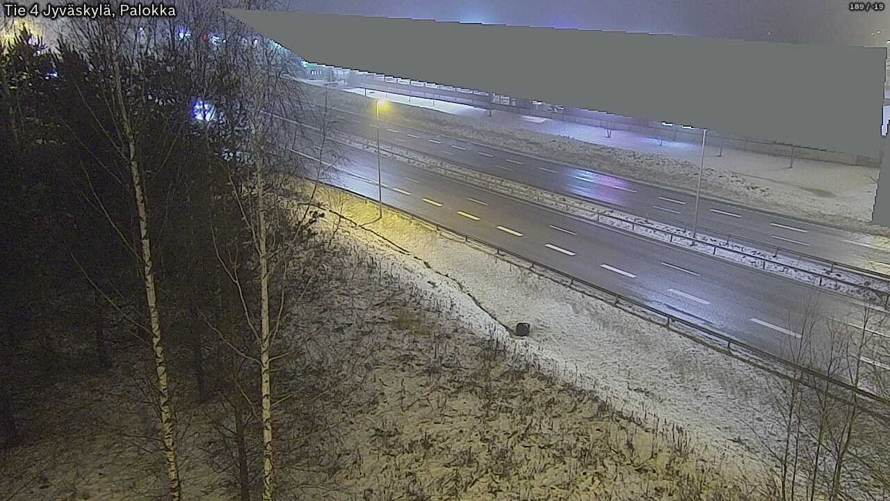 Weather Camera Image Väg 4 Jyväskylä, Palokka, Jyväskylä, Keski-Suomi