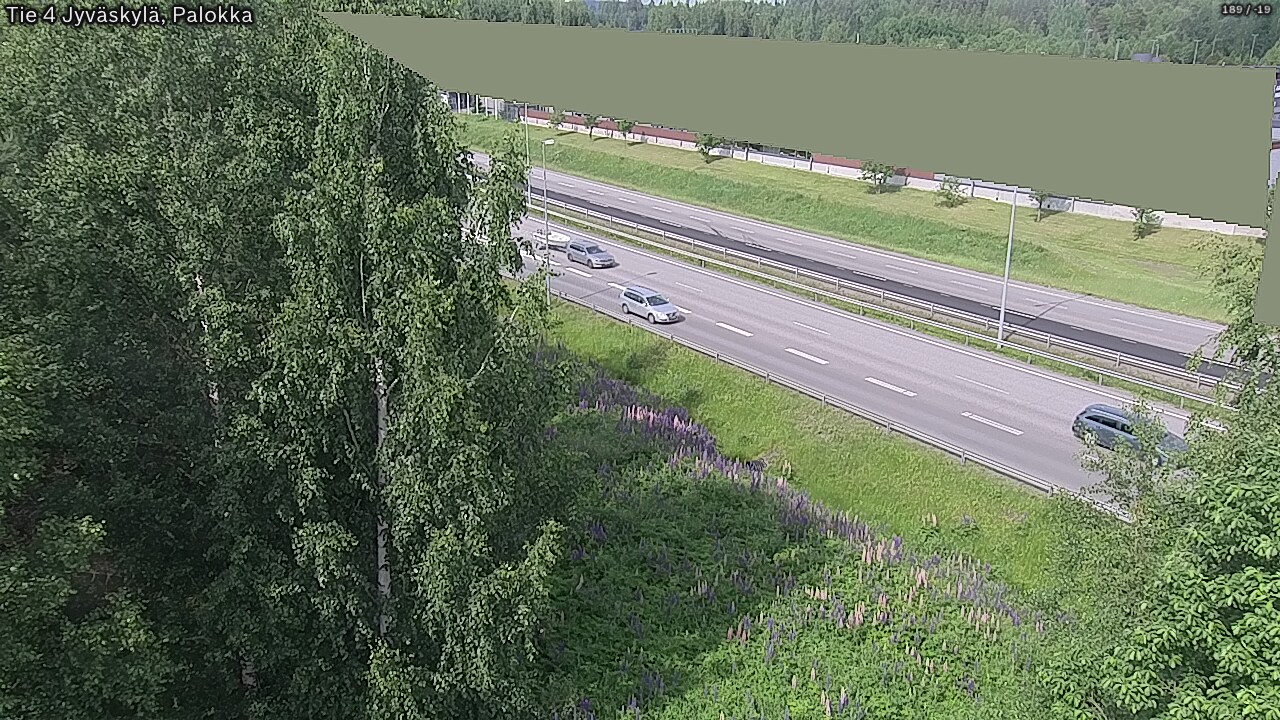 Kelikamerat Kuva Tie 4 Jyväskylä, Palokka, Jyväskylä, Keski-Suomi