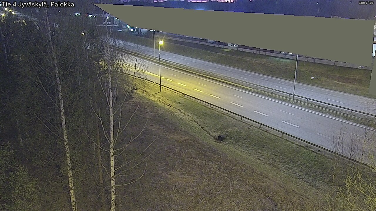 Weather Camera Image Väg 4 Jyväskylä, Palokka, Jyväskylä, Keski-Suomi