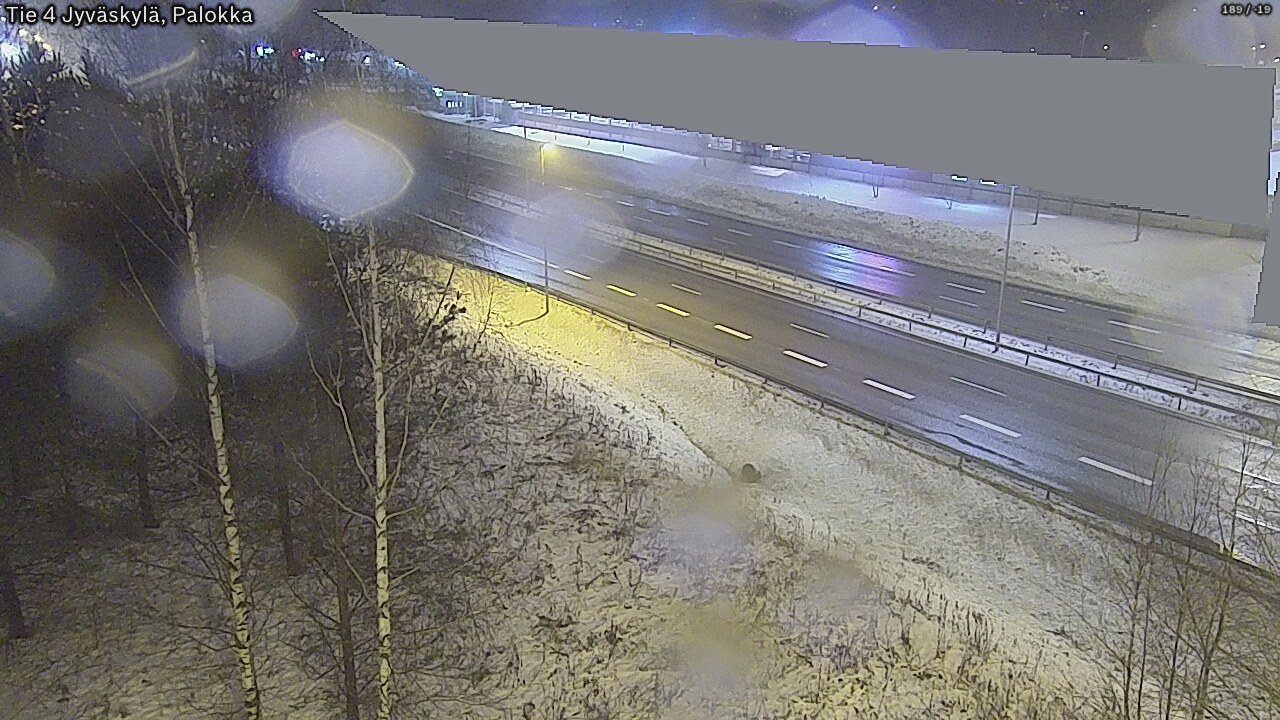 Weather Camera Image Väg 4 Jyväskylä, Palokka, Jyväskylä, Keski-Suomi