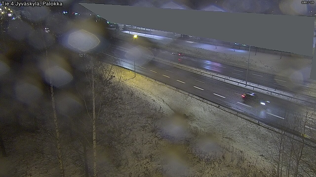 Weather Camera Image Väg 4 Jyväskylä, Palokka, Jyväskylä, Keski-Suomi