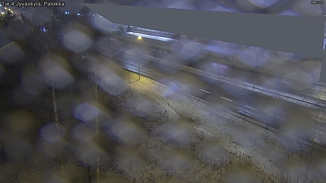 Weather Camera Image Väg 4 Jyväskylä, Palokka, Jyväskylä, Keski-Suomi