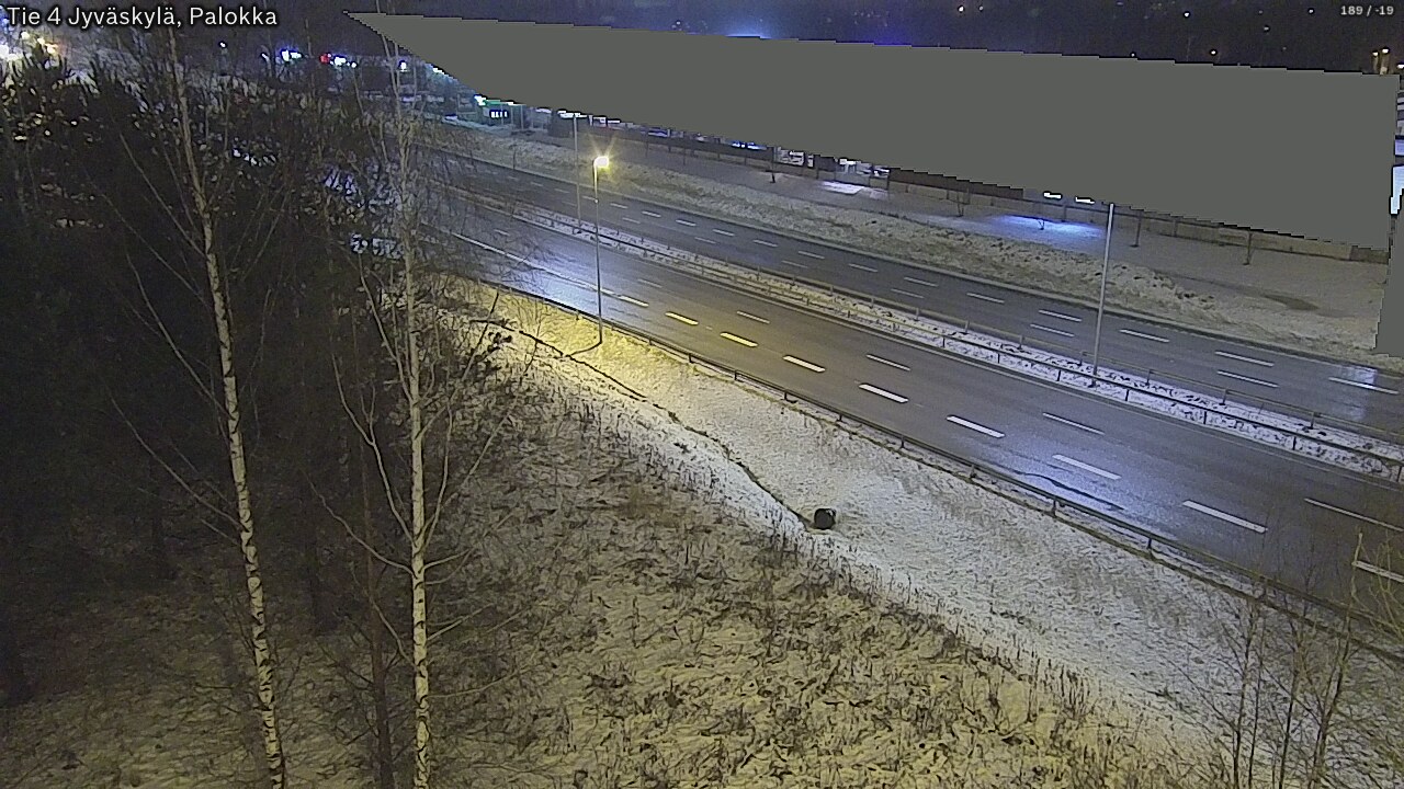 Weather Camera Image Väg 4 Jyväskylä, Palokka, Jyväskylä, Keski-Suomi