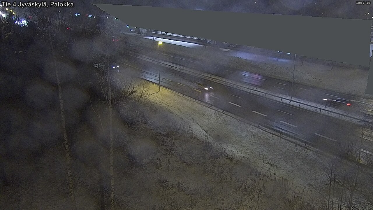 Weather Camera Image Väg 4 Jyväskylä, Palokka, Jyväskylä, Keski-Suomi
