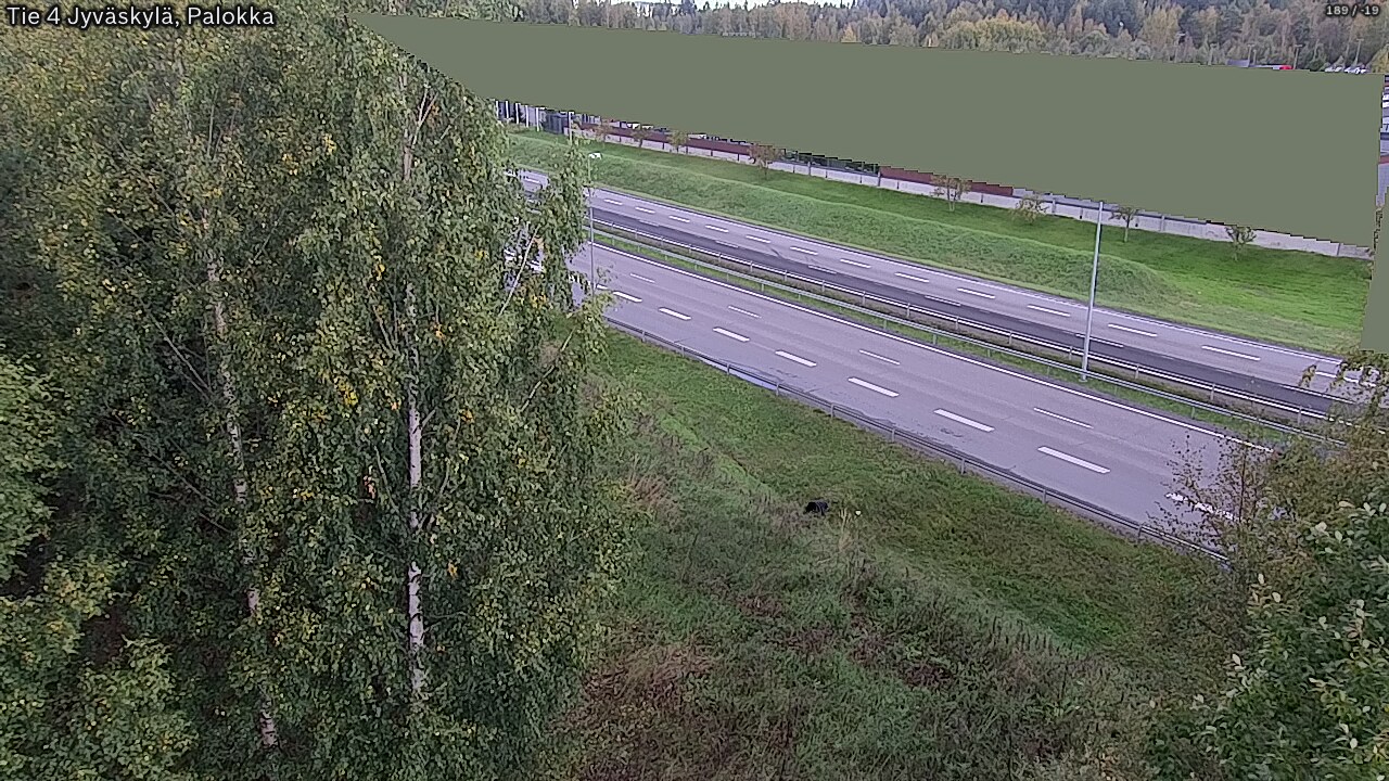 Weather Camera Image Road 4 Jyväskylä, Palokka, Jyväskylä, Keski-Suomi