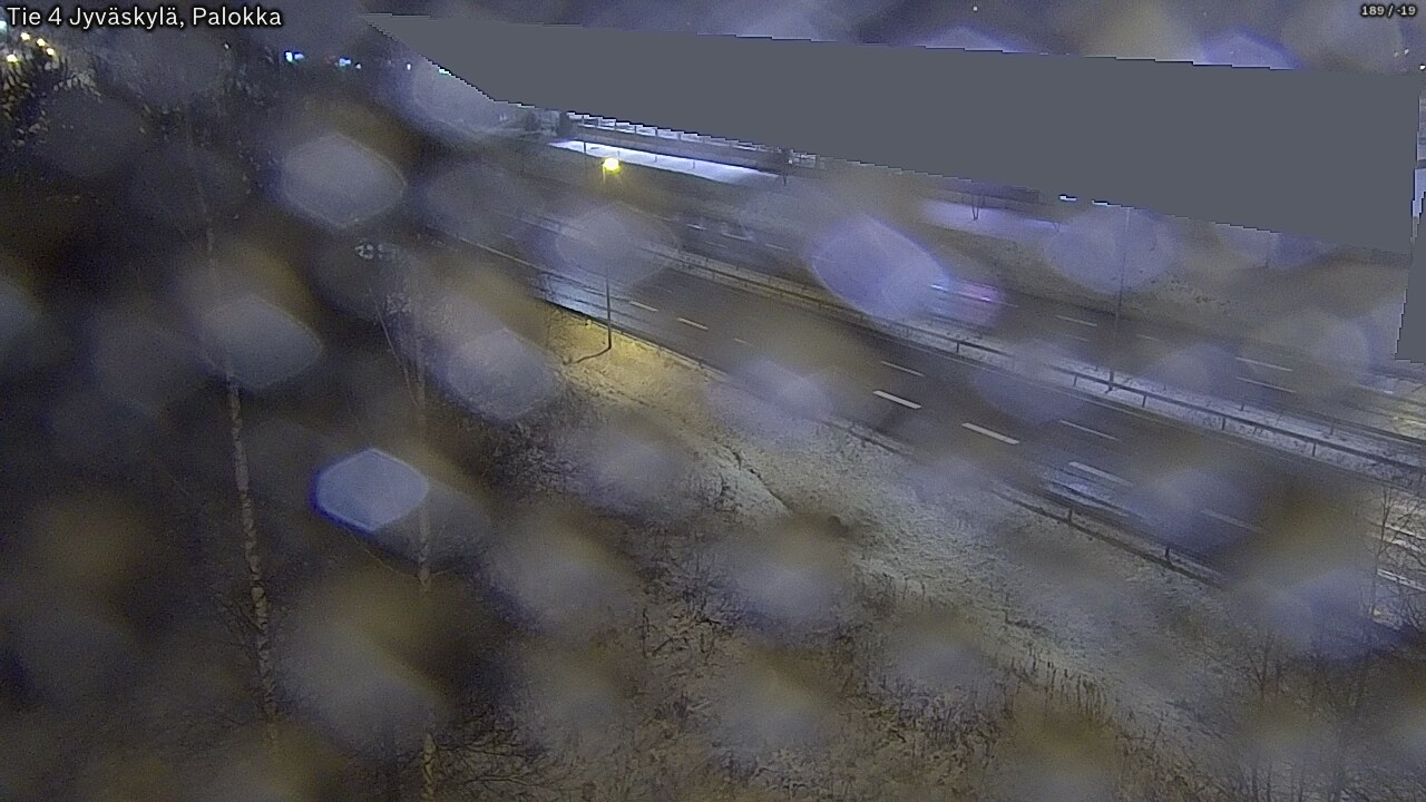 Weather Camera Image Väg 4 Jyväskylä, Palokka, Jyväskylä, Keski-Suomi