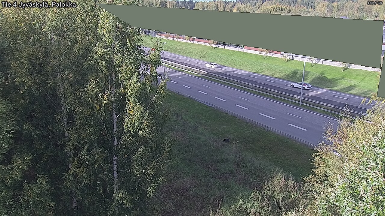 Weather Camera Image Road 4 Jyväskylä, Palokka, Jyväskylä, Keski-Suomi