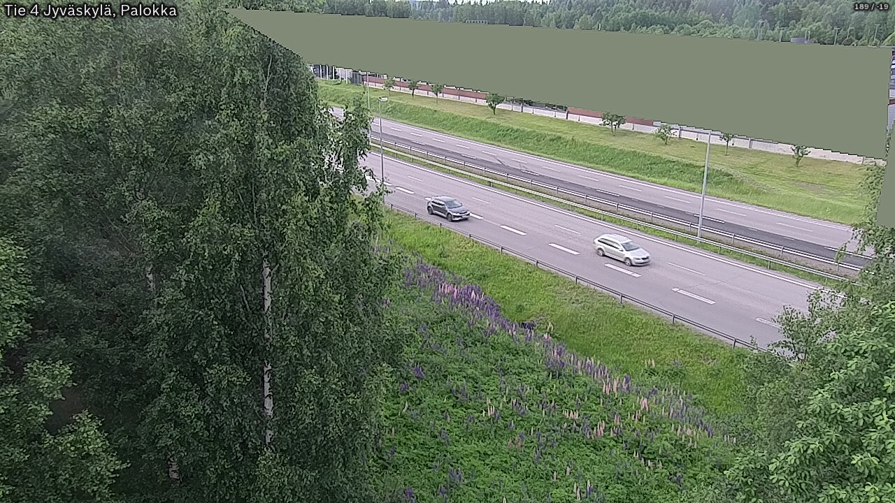 Kelikamerat Kuva Tie 4 Jyväskylä, Palokka, Jyväskylä, Keski-Suomi
