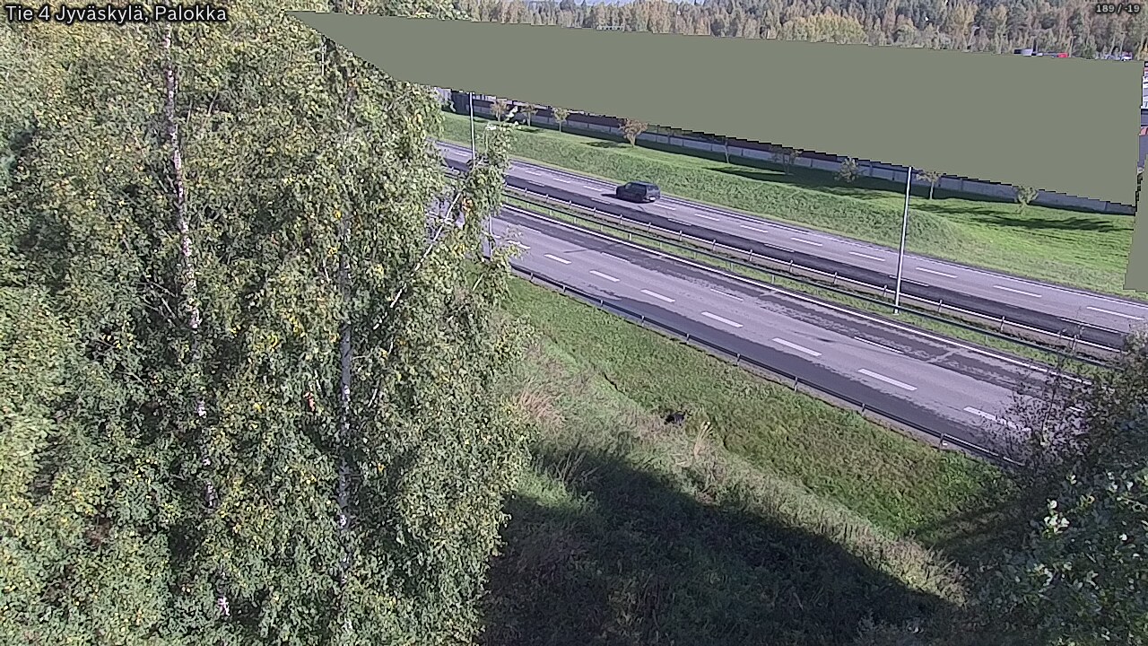 Weather Camera Image Road 4 Jyväskylä, Palokka, Jyväskylä, Keski-Suomi