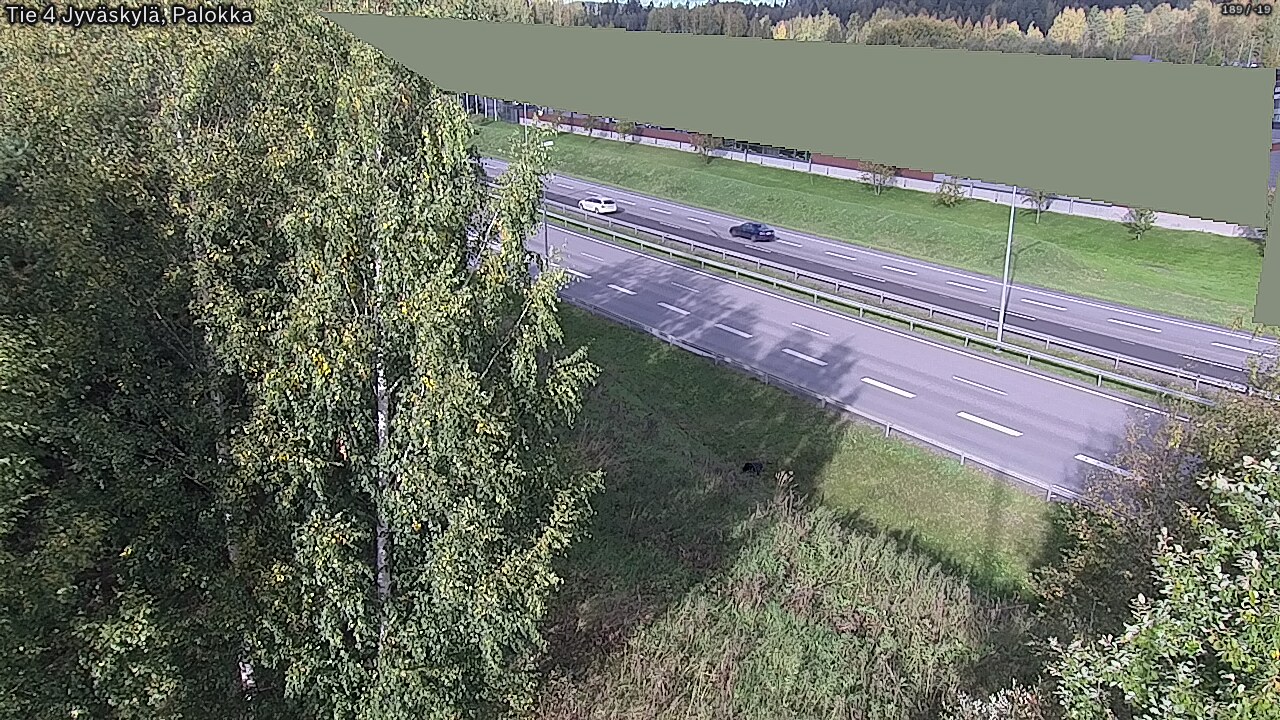 Weather Camera Image Road 4 Jyväskylä, Palokka, Jyväskylä, Keski-Suomi