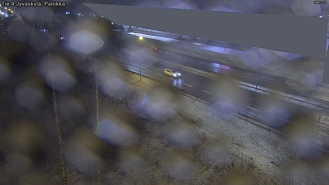 Weather Camera Image Väg 4 Jyväskylä, Palokka, Jyväskylä, Keski-Suomi