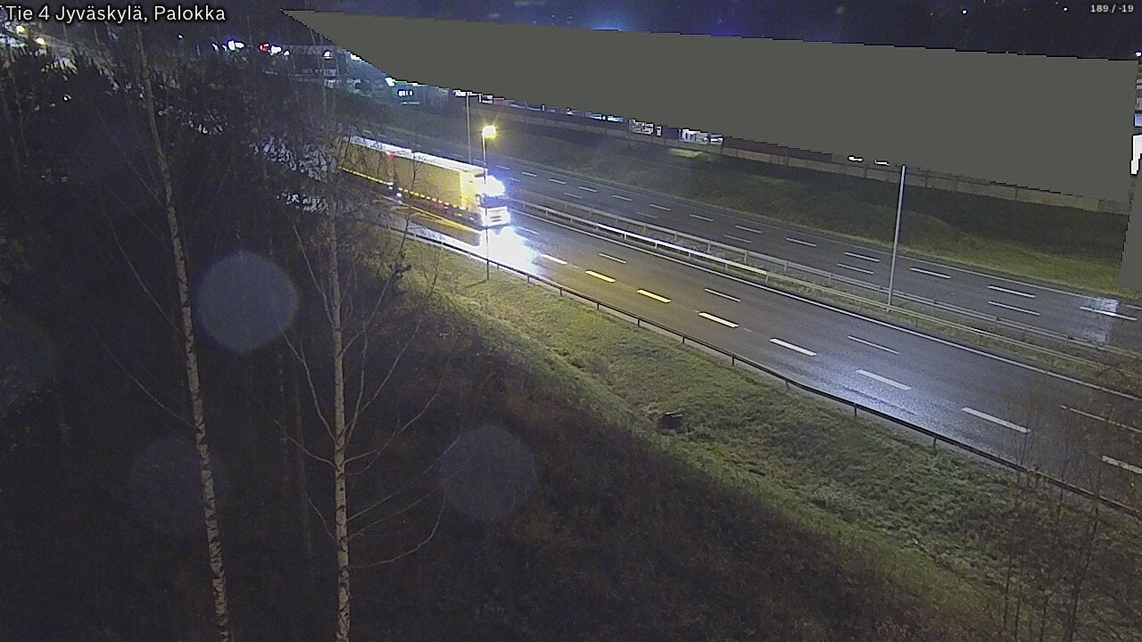 Weather Camera Image Road 4 Jyväskylä, Palokka, Jyväskylä, Keski-Suomi