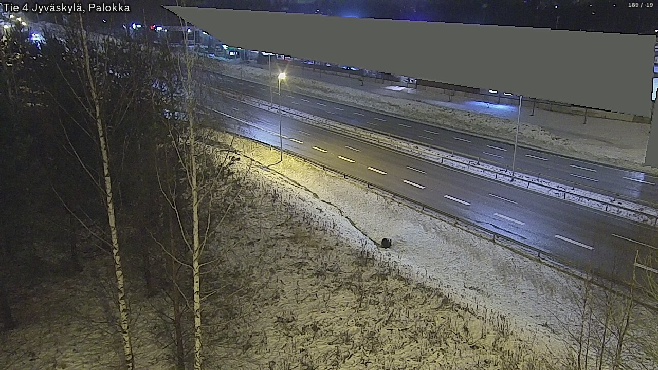 Weather Camera Image Väg 4 Jyväskylä, Palokka, Jyväskylä, Keski-Suomi